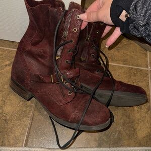 Aldo women’s combat boots